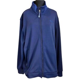 Bench Men's Fleece Lined Navy Full Zip Size XXL